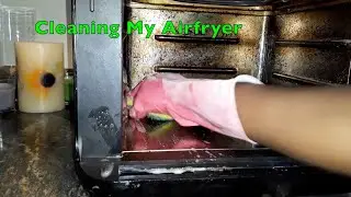 CLEANING MY AIR-FRYER ~KALORIK | VLOGMAS 2021 DAY 4 🎄🎅🏾🤶🏾