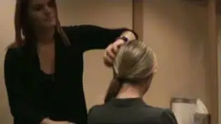 quick side ponytail - kim vo salon