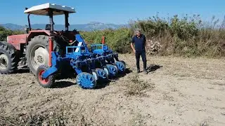 PAMUK KÖKÜ SÖKME MAKİNASI
