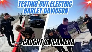 Testing out the Electric Harley Davidson &mdash; pure power meets silence!