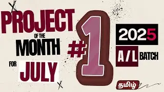 Project for JULY 01  [2025 A/L Batch] | UR Chemistry | Tamil | MN Umair