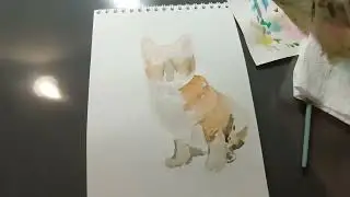 АСМР ASMR DOG PICTURES рисунок краски