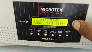 Microtek 1435 solar mode PWM Charge Technology