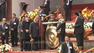 Grand opening of Hornbill Festival 2013 by President Pranab Mukherjee