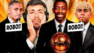 DEMBÉLÉ BALÓN DE ORO 2025. LAMINE YAMAL SEGUNDO. RAPHINHA QUINTO. ANÁLISIS DEL ESCÁNDALO ft DJMARIIO