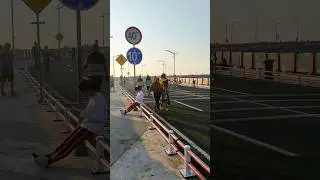Jembatan baru Kenjeran, Surabaya 🎥😍 #shorts