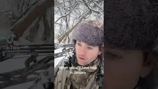 Still hunting in January #archery #deerhunting #winter #fyp #hunting #outdoors #podcast