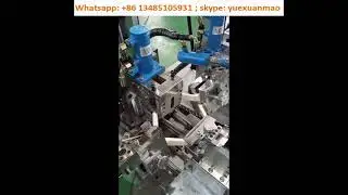 medium voltage motor coil forming machine with coil spreading machine