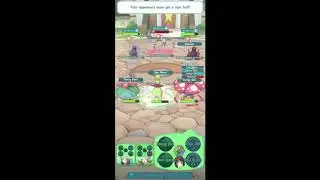 Pokemon Masters - Training with Legends Event Full Force Battle R2, Meganium, Vileplume, Venusaur