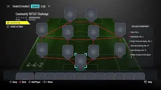 FIFA 20 Community TOTSSF Challenge SBC Saturday 11th