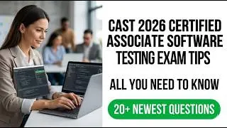 2026 CAST Software Testing Guide: Master the Certified Associate in Software Testing Exam