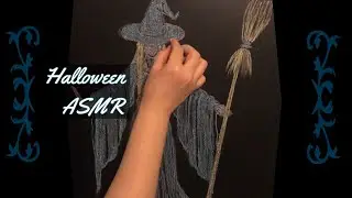 Halloween Chalkboard LoFi ASMR  (NO TALKING)