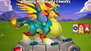 FULL EVOLUTION Glowppy Master of Fireworks LVL5 and Deliriam Lord of Trance Level Up to LVL3
