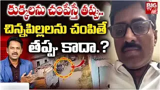 చిన్నపిల్లలను చంపితే తప్పు కాదా.? | Debate On Stray Dogs Issue | Renu Desai | Supreme Court | BIG TV