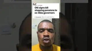Pension stop #abiastate #alexotti #pension #governors #viral  #shorts #fyp #government #law