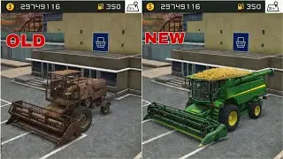 FS 18 Old Vs New Harvester Gameplay : Farming Simulator 18 Multiplayer | Fs 18 Timelapse #fs18 