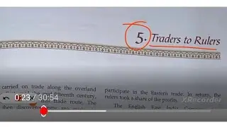 ICSE class 8 history chapter 5 Traders to Rulers
