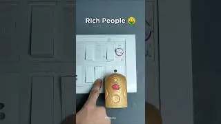 Rich People 🤑 vs middle class people 😂 #relatable #comedy #funny #memes #rich #shorts #shortvideos