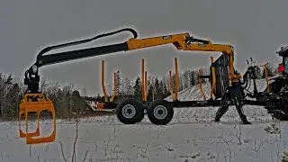 Oniar group 1 trailer with 6800 crane & valve block on standing platform