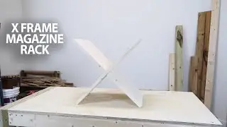X FRAME MAGAZINE RACK DIY | Ale's Everyday