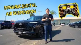 2025 INFINITI QX80 Dynamic Digital Air Suspension: Peter Explains!