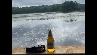 Haircut while fishing in Upstate NY #taperfade #bassfishing #naturelovers (Music produced by Akachi)