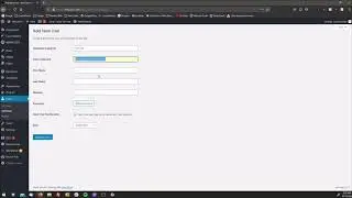 WordPress User Management - Create a New WordPress User | CourseVector