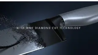 WMF Ultimate Black Knives: Diamond Cut Technology
