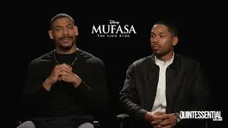 Aaron Pierre & Kelvin Harrison Jr. Talk Mufasa and Real-Life Brotherhood