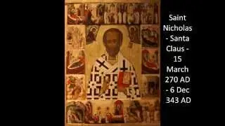 Church of Saint Nicholas at Myra Demre, part of modern day Turkey.