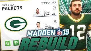 Rebuilding The Green Bay Packers | Madden 19 Franchise