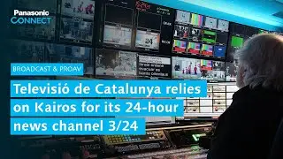 Televisi&oacute; de Catalunya relies on Kairos for its 24 hour news channel 324