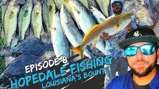 ‼️Hopedale, Louisiana-Late Summer Inshore Fishing‼️Multiple Species Catching Those Fresh Groceries🔥