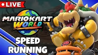 [🔴LIVE ] NEW PB! All Grands Prix Speed Running | Mario Kart World | PB - 1:36:50 | #shorts
