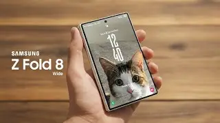 Samsung Galaxy Z Fold 8 Wide - Samsung's Teaser to APPLE!