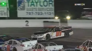 NASCAR K&N Pro Series East 2018. Langley Speedway. Justin Carroll Spins