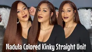 Nadula Redish Brown Kinky Straight Unit | Holiday Vibes | Amazon Prime