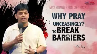 THE ARK VICTORY CHURCH| DAWN SERVICE | 01-05-202| WHY PRAY UNCEASINGLY? TO BREAK  BARRIERS |Pr. JAY|