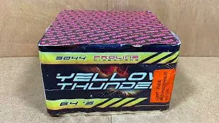 Yellow Thunder | 64 shots | GBV-Weco Vuurwerk