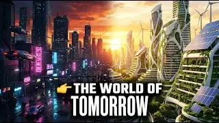 The World of Tomorrow | Cyberpunk & Solarpunk Future Cities (Cinematic Sci-Fi Film)