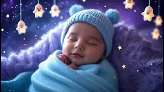 Baby Sleep Music 🎶 Calm Baby Instantly 🌙 Deep Sleep Starts in 3 Minutes 💖 Mozart & Brahms Lullabies