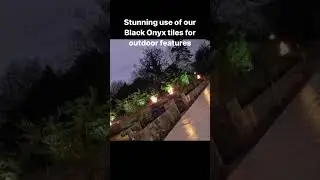 Black Onyx Italian Tile | Onyx Tiles - Royale Stones #royalestones #onyxtiles #onyx #tiles #tileshop
