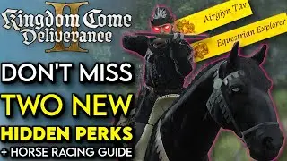 NEW Perks Are GAME CHANGERS In Kingdom Come Deliverance 2 | KCD2 Horse Racing Guide (Tips & Tricks)
