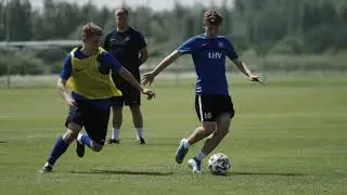 Estonian National Football Team in Baltic Sports Village