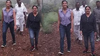 IAS Officers Amrapali And Preeti Meena Visit Bayyam Forest On Walk | Waranagal |Telangana|Newsdeccan