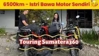 Touring Sumatera360 PISAH MOTOR SAMA SUAMI 🥳 EPS 6: Sidikalang - Blangkejeren - Takengon