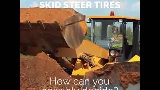 Rubber Tracks vs Skid Steer Tires
