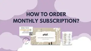 GEGE Baby Diaper Monthly Subscription (How to Order)