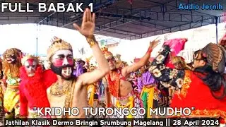 Kridho Turonggo Mudho Full Babak 1 Jos! Jathilan Klasik Dermo Bringin Srumbung Magelang April 2024