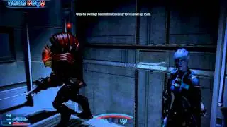 Mass Effect 3 Citadel DLC: Рекс обнаруживает, что Лиара на четверть кроганка